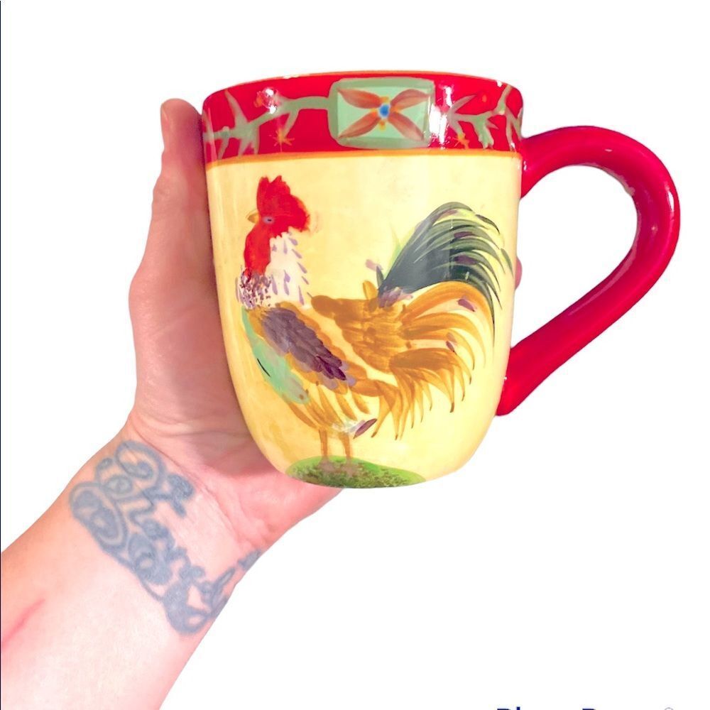 Sakura rooster mug